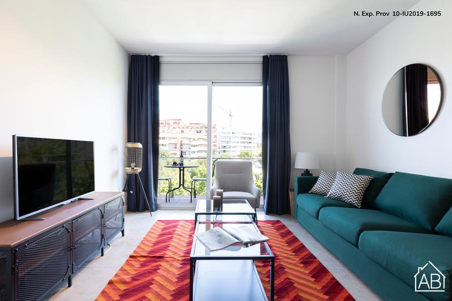 AB Beach Poble Nou - Stijlvol en huiselijk appartement met 2 slaapkamers en een balkon in de wijk Poblenou - AB Apartment Barcelona