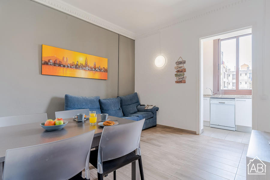 AB Marina Apartment  III-III -  Апартаменты с 3 спальнями рядом с храмом Святого Семейства - AB Apartment Barcelona