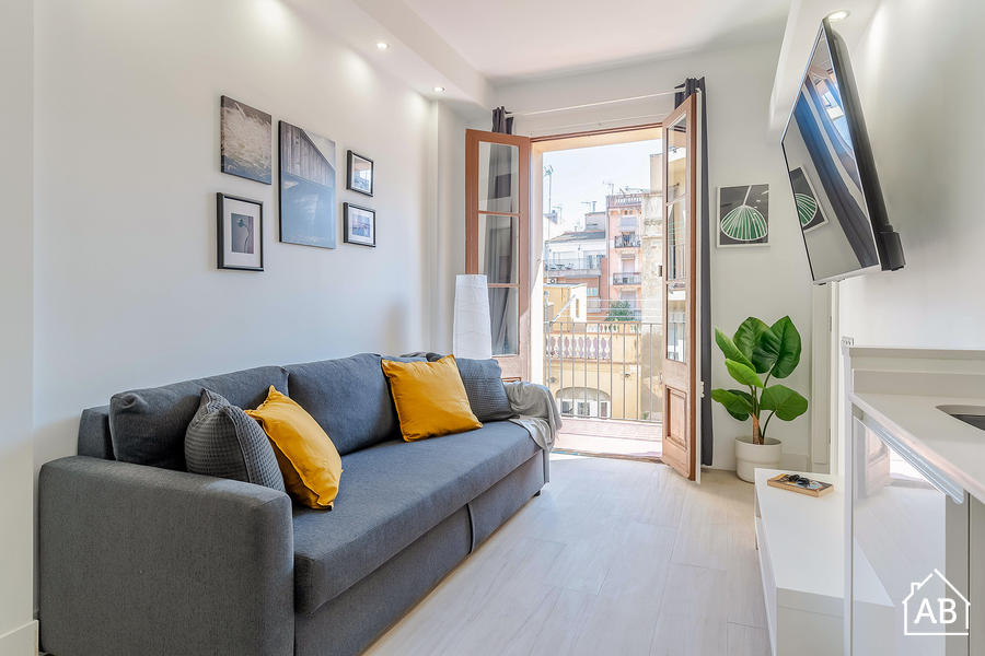 AB Poble Sec Montjuic - Appartamento con 2 Camere da Letto con Balcone vicino a Montjuïc - AB Apartment Barcelona