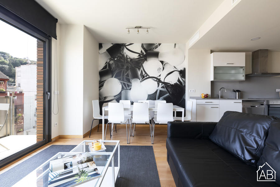 AB Park Güell Apartment  I-III - 桂尔公园附近的带阳台的现代三居室公寓 - AB Apartment Barcelona