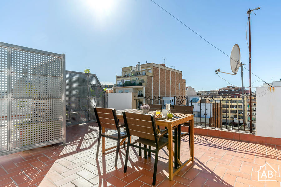 AB Comte d Urgell - Modern appartement in Eixample Esquerra met 2 slaapkamers en een eigen terras - AB Apartment Barcelona