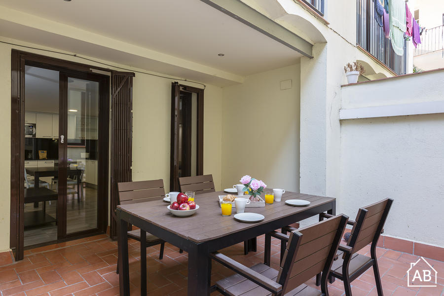 AB Margarit  II - Modernes Apartment mit privater Terrasse in Poble Sec  - AB Apartment Barcelona