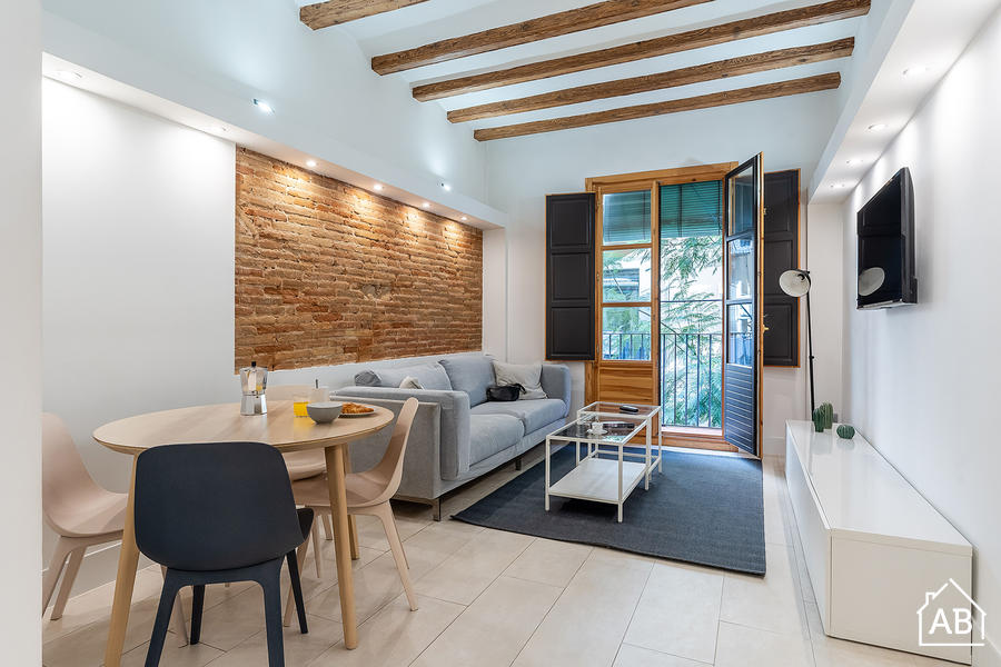 AB Mercat de Sant Antoni VIII - Apartamento Encantador De Dos Habitaciones Entre El Barrio Del Eixample y El Raval - AB Apartment Barcelona