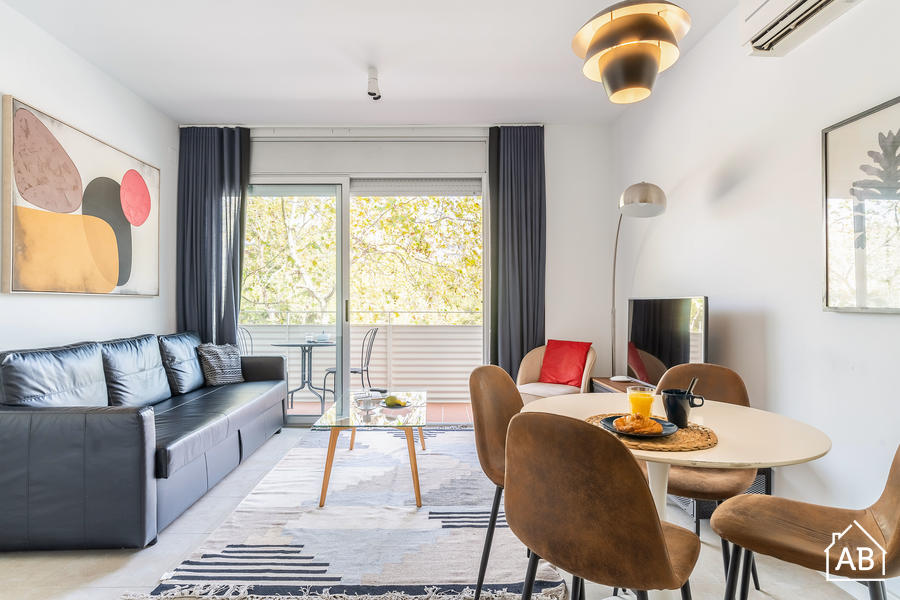 AB Beach Poble Nou - Stylish and Homely One-Bedroom Apartment with Balcony in Poblenou - AB Apartment Barcelona