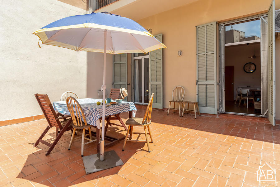 AB Ramblas 15 - Appartement lumineux avec terrasse sur les Ramblas - AB Apartment Barcelona