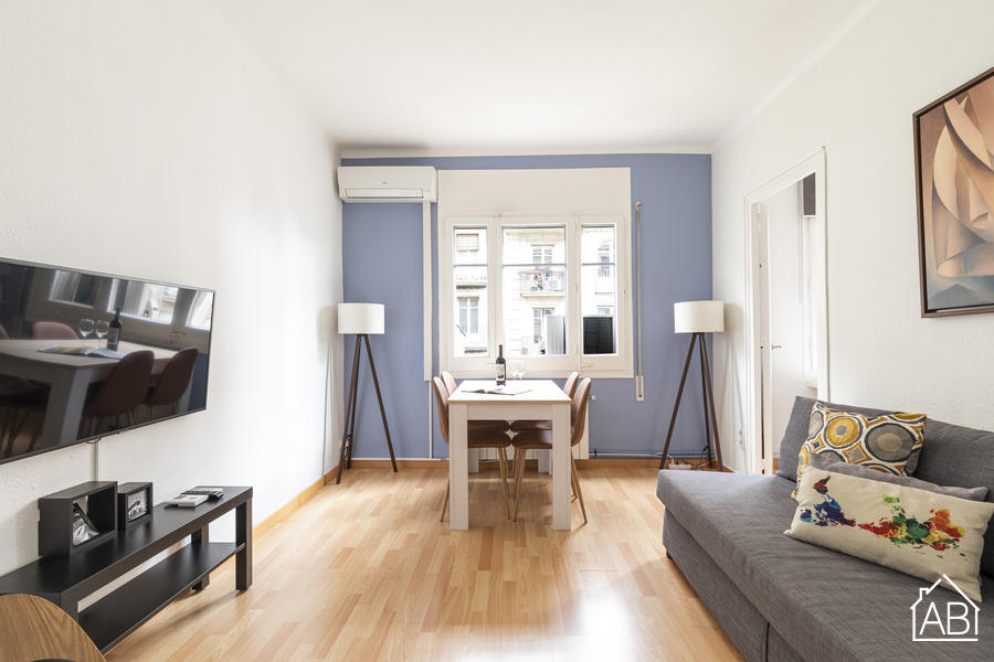 AB Barcelona Eixample - Appartement Spacieux de 3 Chambres avec Terrasse Commune - Quartier l´Eixample - AB Apartment Barcelona