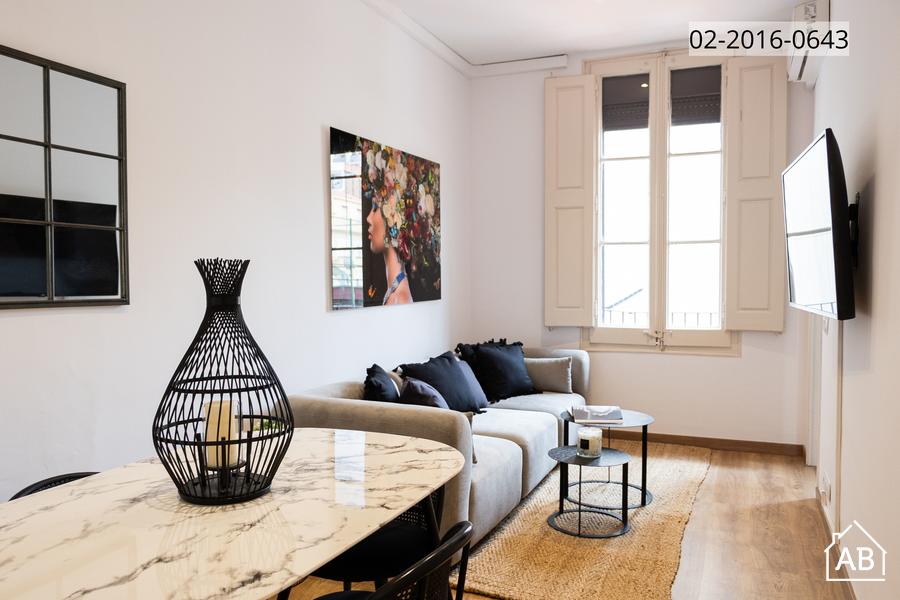AB Eixample Calabria I-II - Schöne 2-Zimmer-Wohnung mit Balkon in Sant Antoni - AB Apartment Barcelona