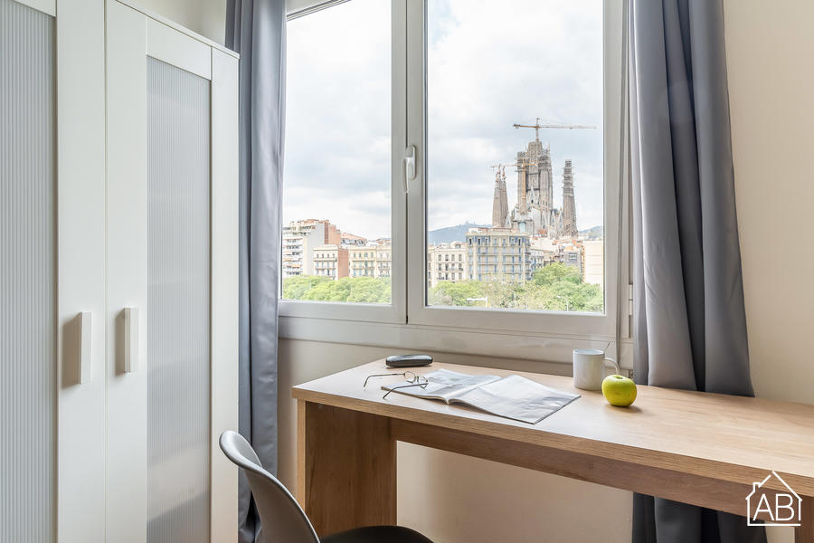 AB Sagrada Familia Views  IV-II - Appartement Confortable de 3 Chambres avec Vue sur la Sagrada Familia - AB Apartment Barcelona