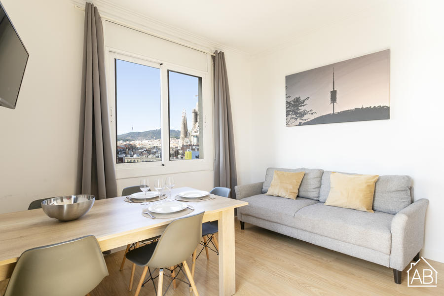 AB Apartment Barcelona - شقة مكونة من غرفتي نوم مع شرفة خاصة وإطلالات على كنيسة ساغرادا فاميليا - AB Sagrada Familia Views  IX-II