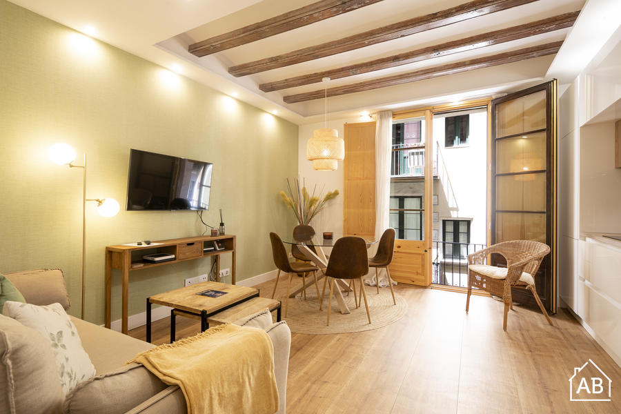 AB City Center Comtal - Bel appartement central avec terrasse privée  - AB Apartment Barcelona