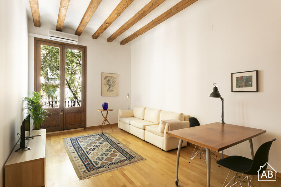 AB Borrell Sant Antoni Apartment - Shabby- chic 1 Bedroom Apartment in Eixample  - AB Apartment Barcelona