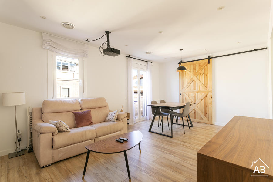 AB Horta - Luminoso y Acogedor Apartamento en el barrio de Horta - AB Apartment Barcelona