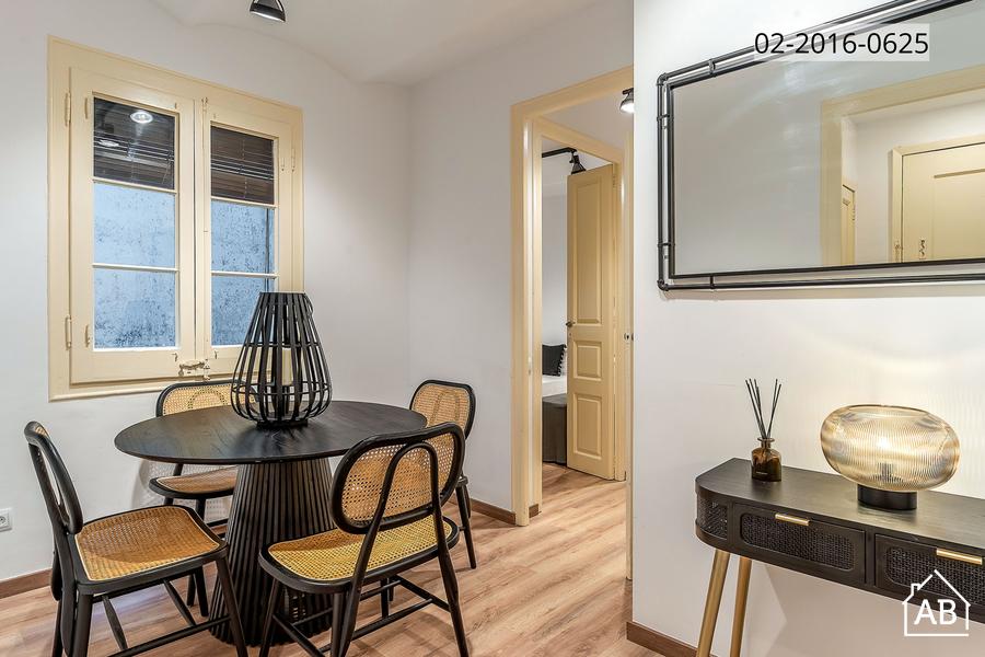 AB Eixample Calabria SA-II -  Beautiful 2-Bedroom Apartment in Eixample with Private Balcony - AB Apartment Barcelona