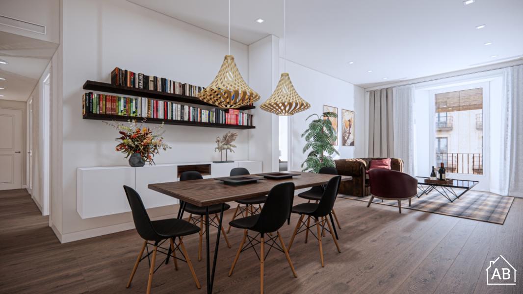AB Portaferrissa  1-1 - 2-Bedroom Apartment for Sale in Calle Pi - AB Apartment Barcelona