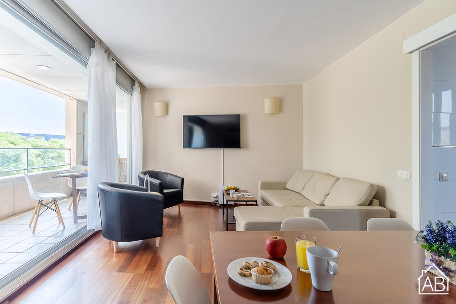 AB Apartment Barcelona - شقة 3 غرف نوم مع حمام سباحة بالقرب من الشاطئ - AB Diagonal Mar Forum