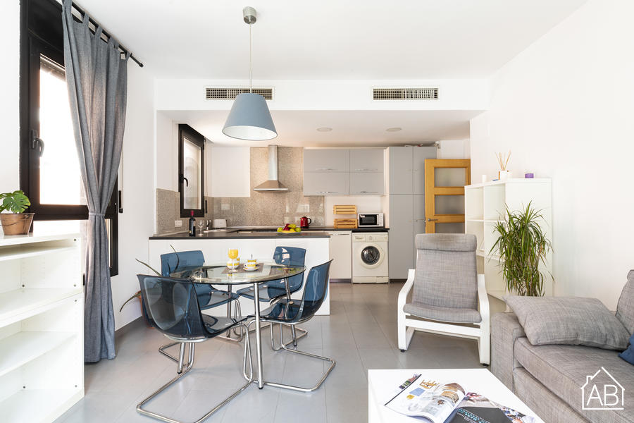 AB Plaza de Sants - Appartement met 2 Slaapkamers in de buurt van het Treinstation van Sants en Camp Nou - AB Apartment Barcelona