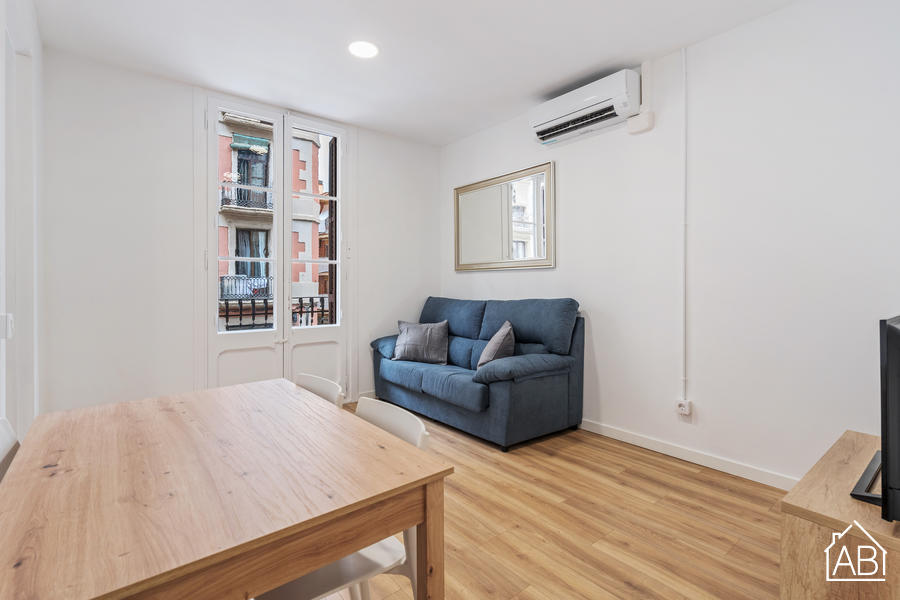 AB Nou de la Rambla - Apartamento de 2 Dormitorios con Balcón cerca de Montjuïc - AB Apartment Barcelona