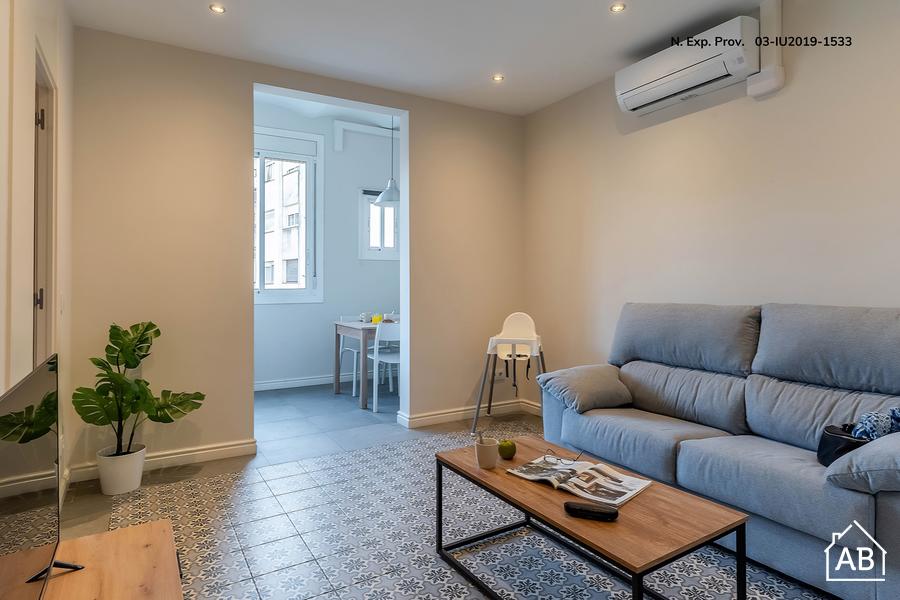 AB Nou de la Rambla - Bonito Apartamento de 3 Habitaciones cerca de Montjuïc - AB Apartment Barcelona