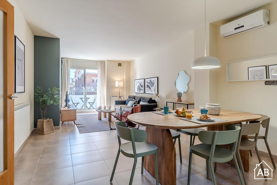 AB Sagrada Familia - Sant Pau - Confortevole appartamento con 3 camere da letto e balcone vicino alla Sagrada Família - AB Apartment Barcelona