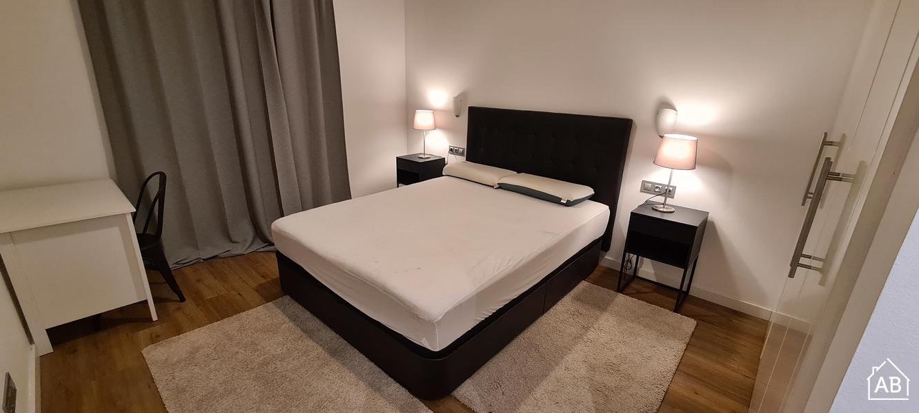 AB Sepulveda - Ein-Zimmer-Wohnung mit Balkon neben Plaza Universitat - AB Apartment Barcelona