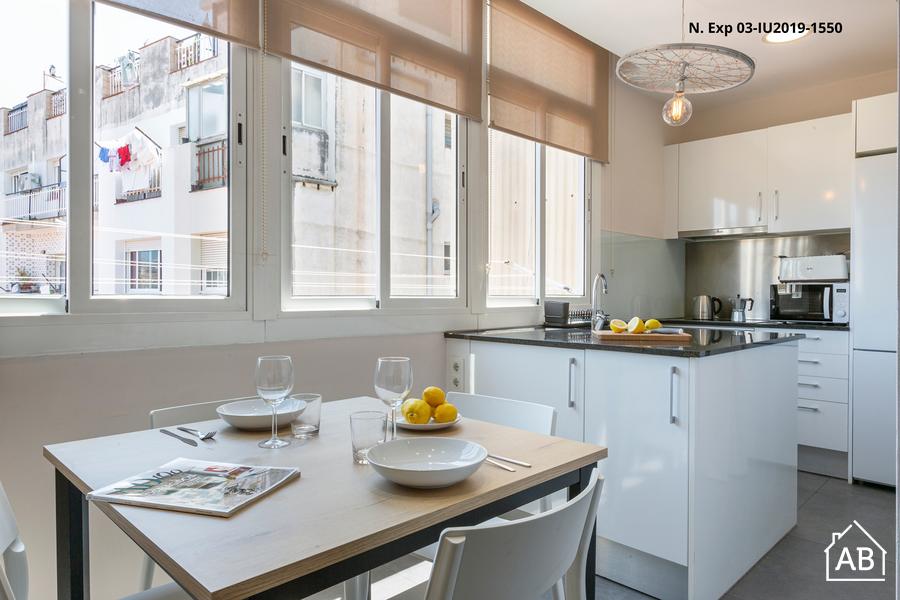 AB Nou de la Rambla - Прекрасная 3-комнатная квартира в Побле Сек - AB Apartment Barcelona