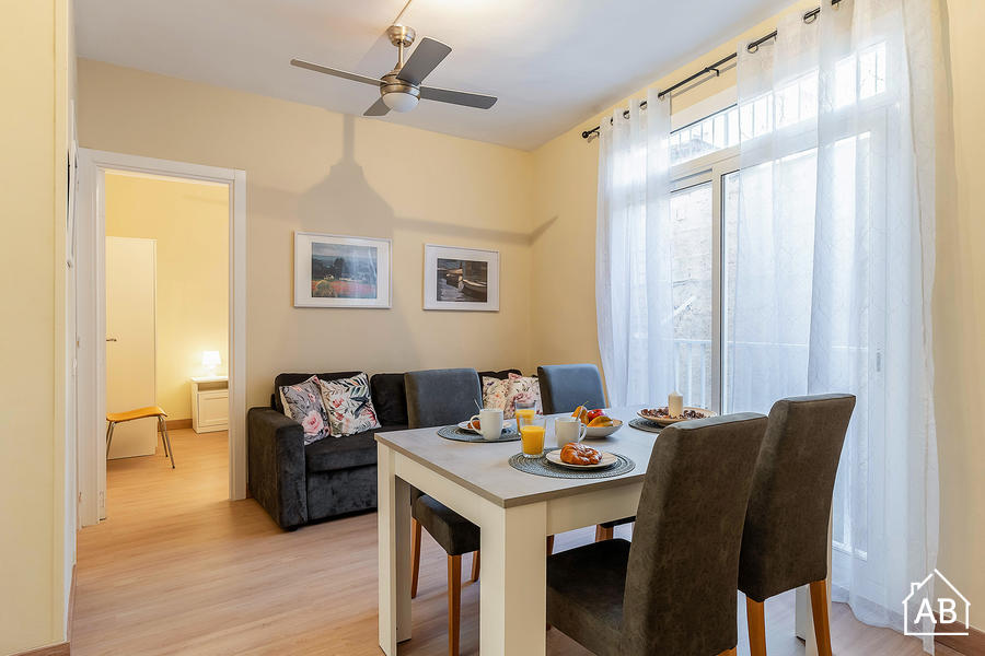 AB Sants - Les Corts - Cozy 3-Bedroom Apartment near Sants Station - AB Apartment Barcelona