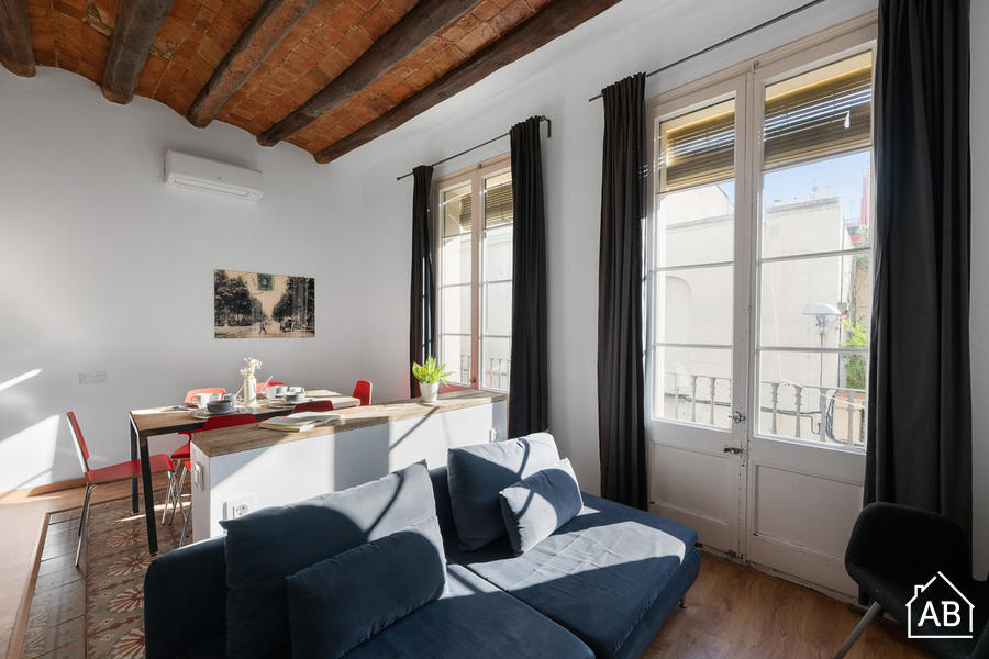 AB Sant Domenec I-I - Lumineux appartement de 2 chambres avec balcon à Gràcia - AB Apartment Barcelona
