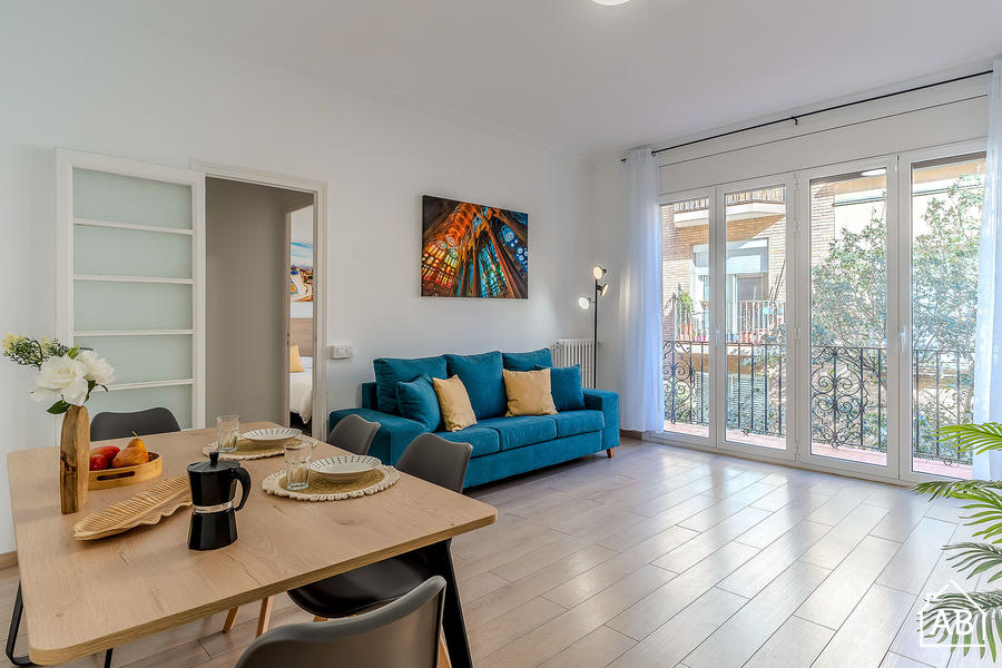 AB Pujol II - Charmante 4-Schlafzimmer-Wohnung mit Balkon in Sarrià - Sant Gervasi - AB Apartment Barcelona