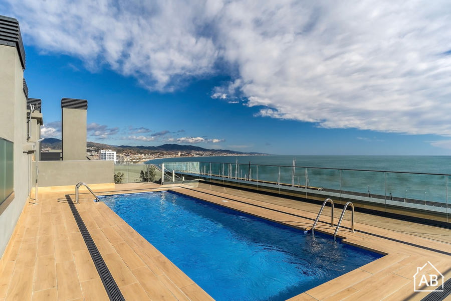 AB Port Badalona - Spektakuläre 3-Zimmer-Wohnung mit Meerblick in Badalona - AB Apartment Barcelona