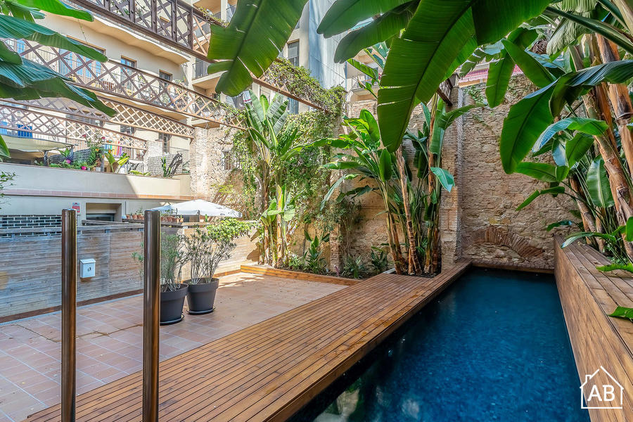 AB Ronda Sant Pau - 2-Bedroom Apartment with Private Chill-Out Terrace and Communal Pools - AB Apartment Barcelona