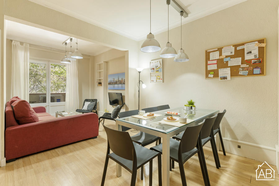 AB Eixample Viladomat - Cómodo Apartamento para 6 personas en el corazón del Eixample - AB Apartment Barcelona