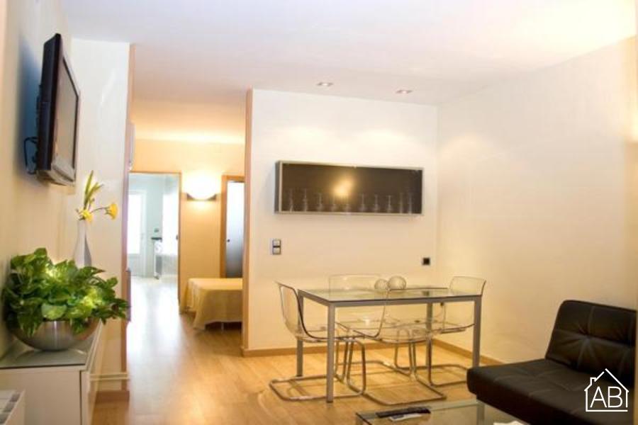 AB Gracia 13 Apartment - Accogliente open-space per tre persone, ideale per coppie e famiglie - AB Apartment Barcelona
