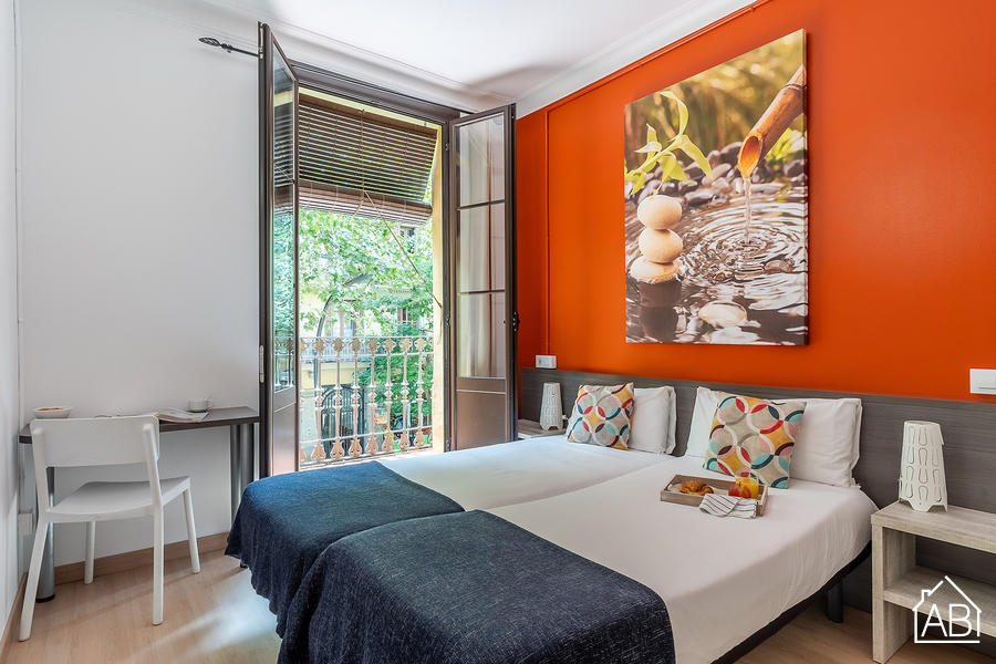 AB Vila i Vilá Apartment - شقة مريحة من 3 غرف نوم بالقرب من لاس رامبلاسAB Apartment Barcelona - 