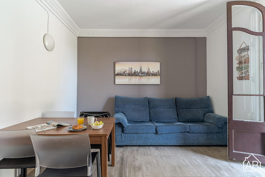 AB Marina Apartment 1-1 - Apartamento moderno de 3 dormitorios con terraza comunitaria cerca de La Sagrada FamÃ­lia  - AB Apartment Barcelona