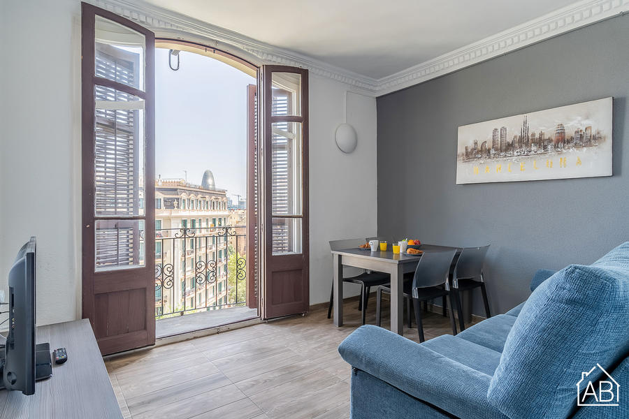 AB Marina Apartment - Sleek 3-Bedroom Apartment with a Communal Terrace near the Sagrada Família - AB Apartment Barcelona