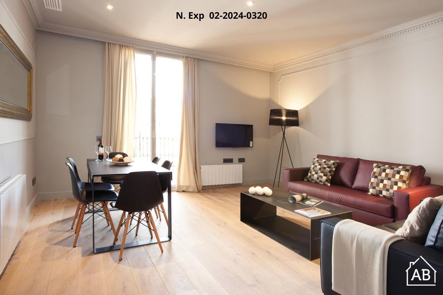AB Casa Saltor - Luxurious 3-bedroom Apartment in the City Centre - AB Apartment Barcelona
