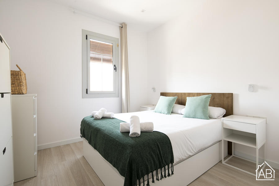 Barceloneta Beach Doria 6 - Licht appartement met 1 slaapkamer en een balkon met uitzicht op zee - AB Apartment Barcelona