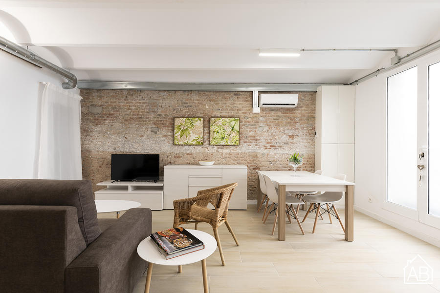 AB La Bordeta La Fira Apartment - شقة عصرية تتسع لما يصل إلى 4 أشخاص بالقرب من Plaça Espanya و La FiraAB Apartment Barcelona - 