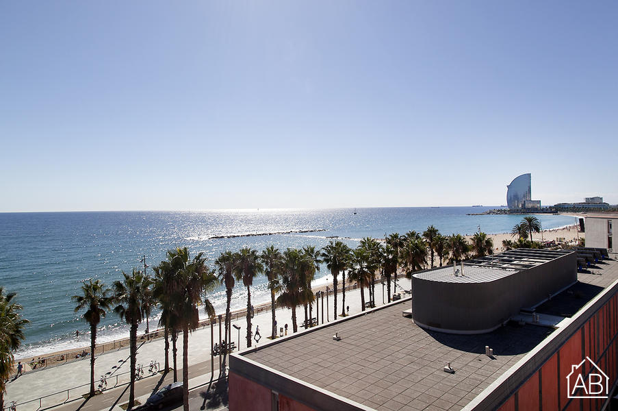 AB Barcelona Luxury Sea Views 3 - مذهلة شقة في برشلونة لمدة 4 مع شرفة خاصةAB Apartment Barcelona - 
