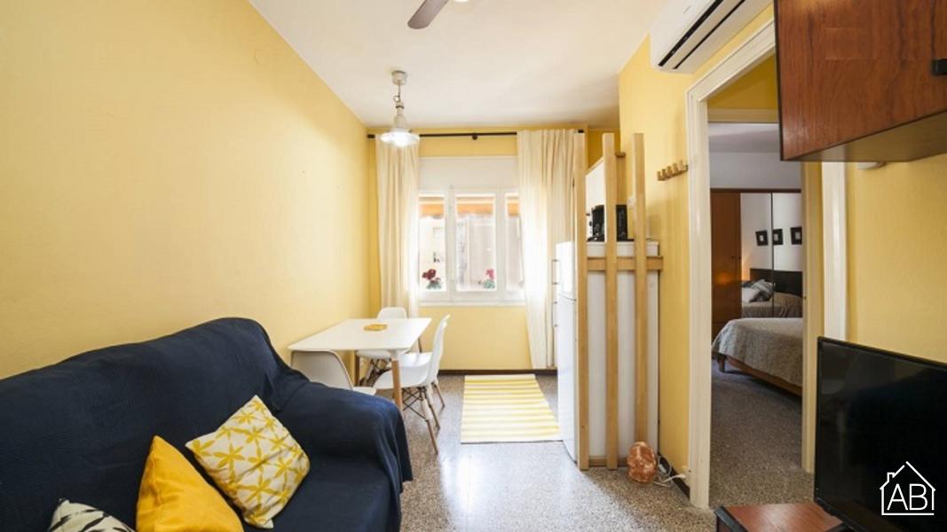 AB Lemon Apartment - Einladende und gemütliche Zwei-Zimmer-Wohnung in der Nähe der Sagrada Familia - AB Apartment Barcelona