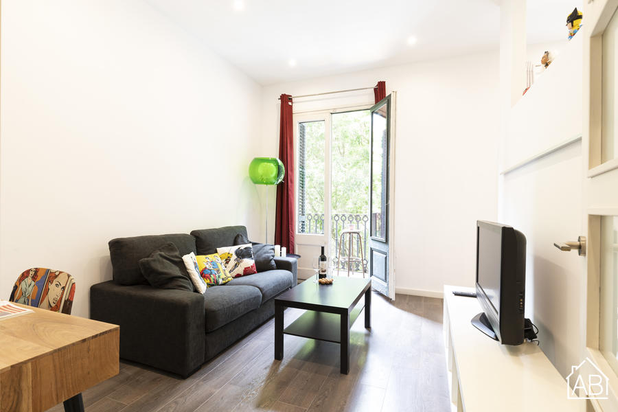 AB City Center Catalunya - شقة مركزية من غرفة نوم واحدة مع شرفتينAB Apartment Barcelona - 