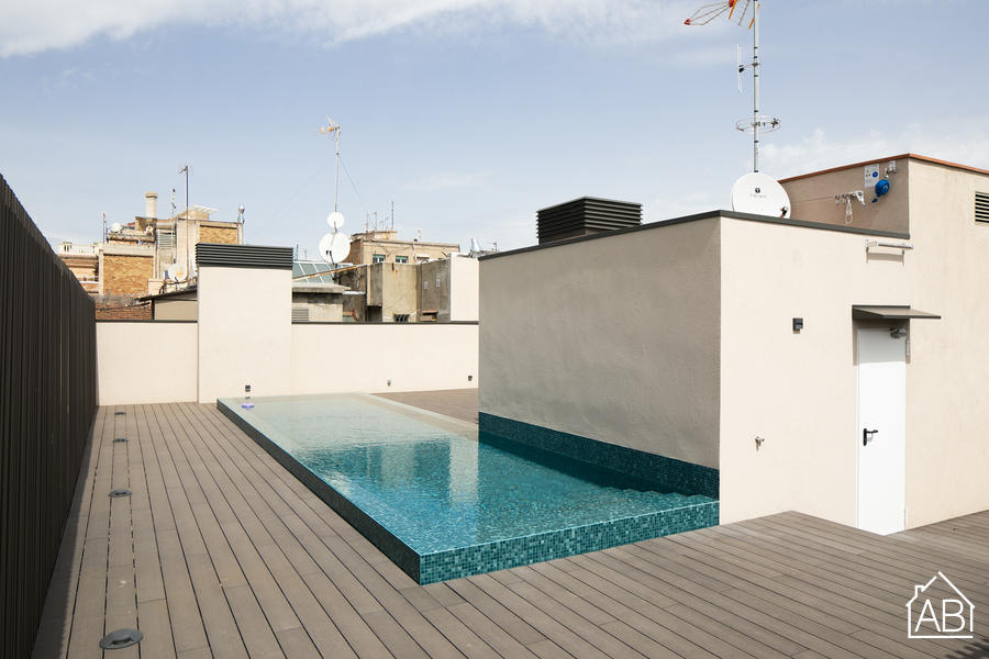 AB Heart of Eixample - 位于Eixample区中心地带的3 居室公寓，设有社区游泳池 - AB Apartment Barcelona