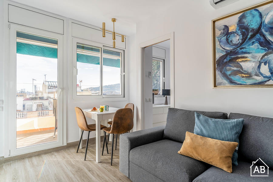AB Attic Eixample - Bright 1 Bedroom Apartment in Heart of City Centre - AB Apartment Barcelona