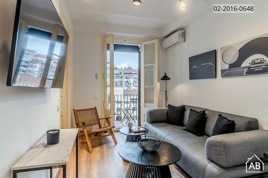 AB Eixample Calabria P-II - Beautiful 2-Bedroom Apartment in Eixample with Private Balcony - AB Apartment Barcelona