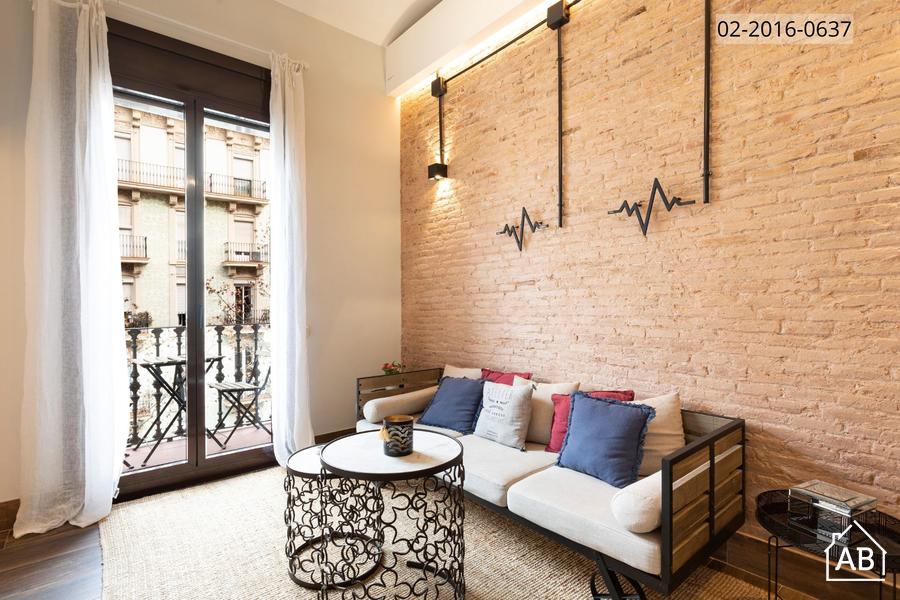 AB Eixample Calabria III-I - Nice 2-Bedroom Apartment in Eixample with Balcony - AB Apartment Barcelona