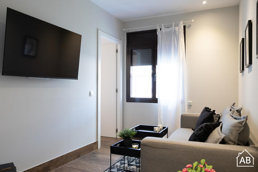 AB Eixample Calabria - Moderno Apartamento de 2 Dormitorios en Sant Antoni con Balcón Privado - AB Apartment Barcelona