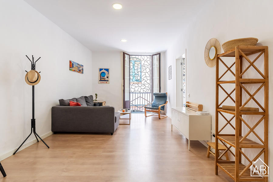 AB Ciutadella Confort - Old Town Apartment with Balcony for 4 People - AB Apartment Barcelona