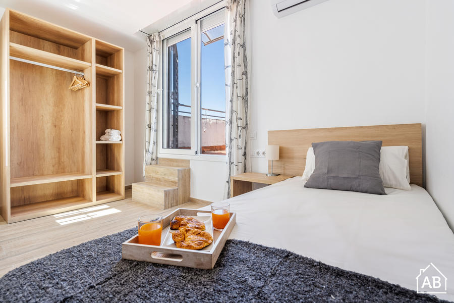 AB Poble Sec - Plaza España X - Ático de 3 Dormitorios con Terraza Privada en Poble Sec - AB Apartment Barcelona