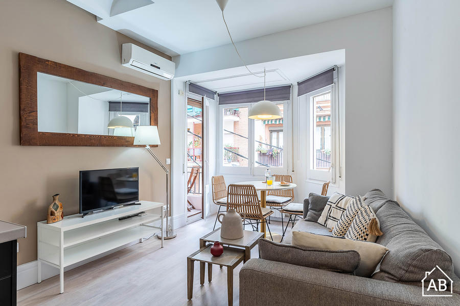 AB Poble Sec - 2-Bedroom Apartment with Balcony in Poble Sec - AB Apartment Barcelona