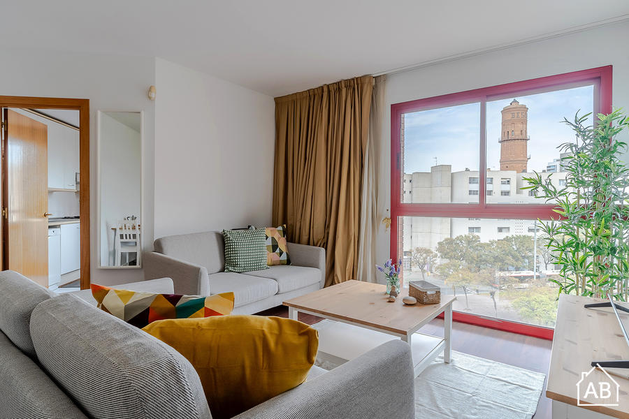 AB Front Marítim-Diagonal Mar - Bonito Apartamento de 2 Habitaciones en Poblenou - AB Apartment Barcelona